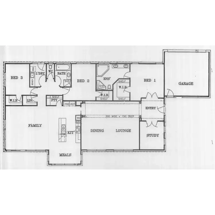 Floorplan of Homely house listing, 171 Bona Vista Road, Warragul VIC 3820