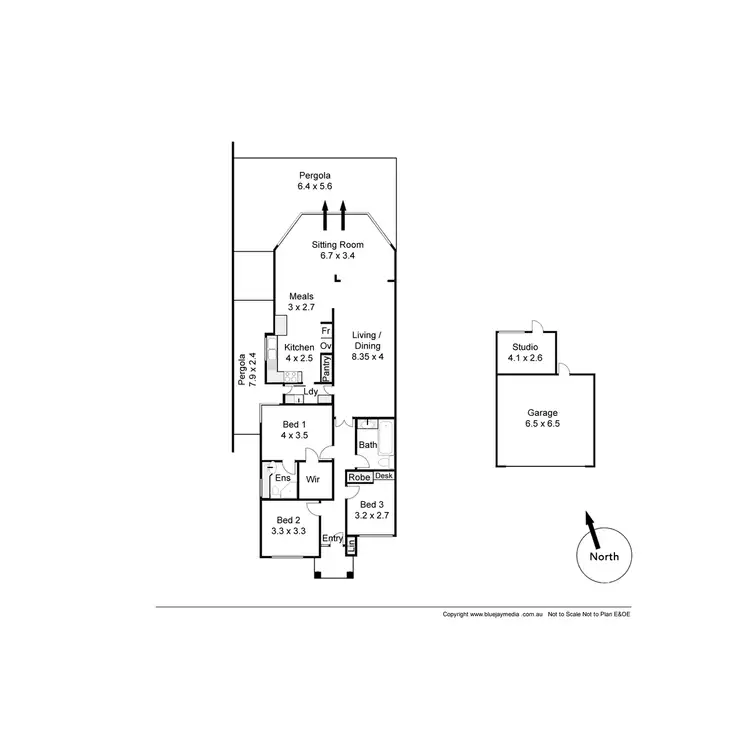 Floorplan of Homely villa listing, 5/166 Mill Point Road, South Perth WA 6151