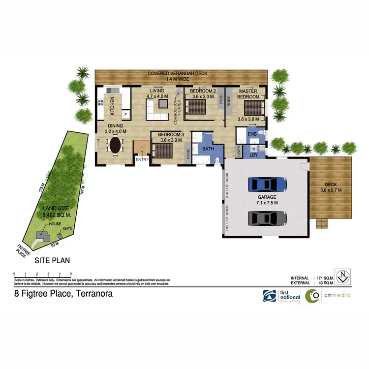Floorplan of Homely house listing, 8 Figtree Road, Terranora NSW 2486