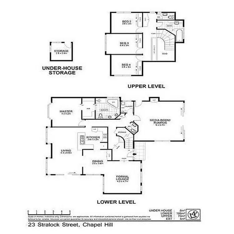 Floorplan of Homely house listing, 23 Stralock Street, Chapel Hill QLD 4069