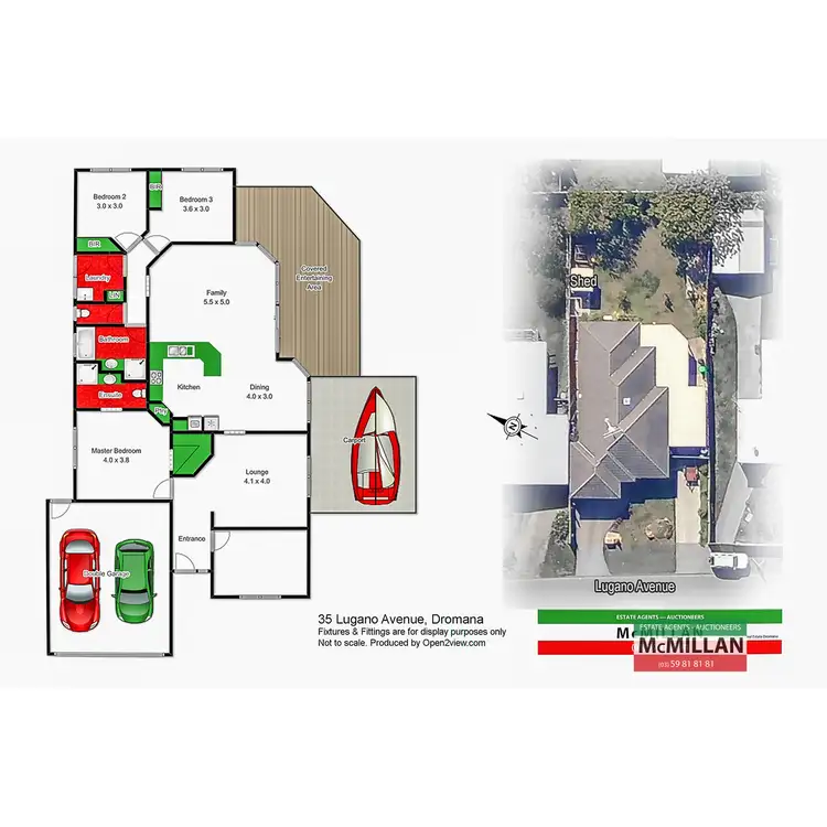 Floorplan of Homely house listing, 35 Lugano Avenue, Dromana VIC 3936