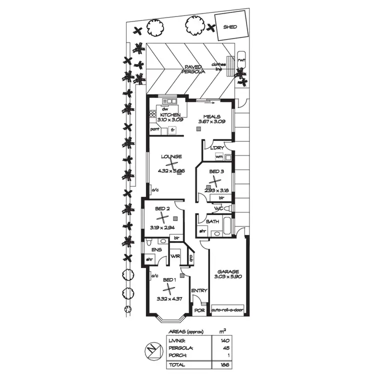 Floorplan of Homely house listing, 13 Candlebark Grove, Greenwith SA 5125