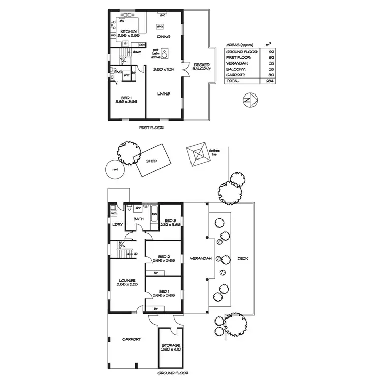 Floorplan of Homely house listing, 33 Vantage Way, Crafers SA 5152