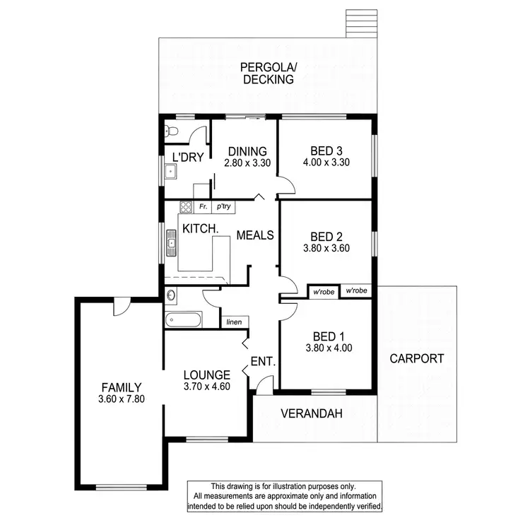 Floorplan of Homely house listing, 22 Shepherdson Road, Mount Gambier SA 5290
