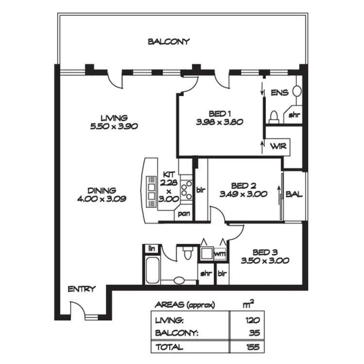 Floorplan of Homely house listing, 4/94-96 Fullarton Road, Norwood SA 5067