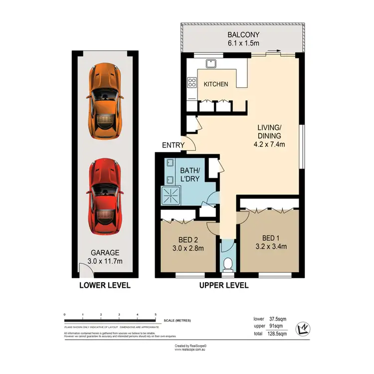 Floorplan of Homely unit listing, 1/105 Sherwood Road, Toowong QLD 4066