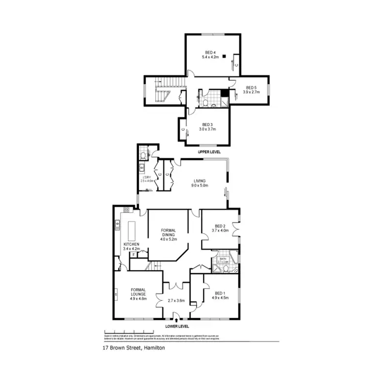 Floorplan of Homely house listing, 17 Brown Street, Hamilton VIC 3300