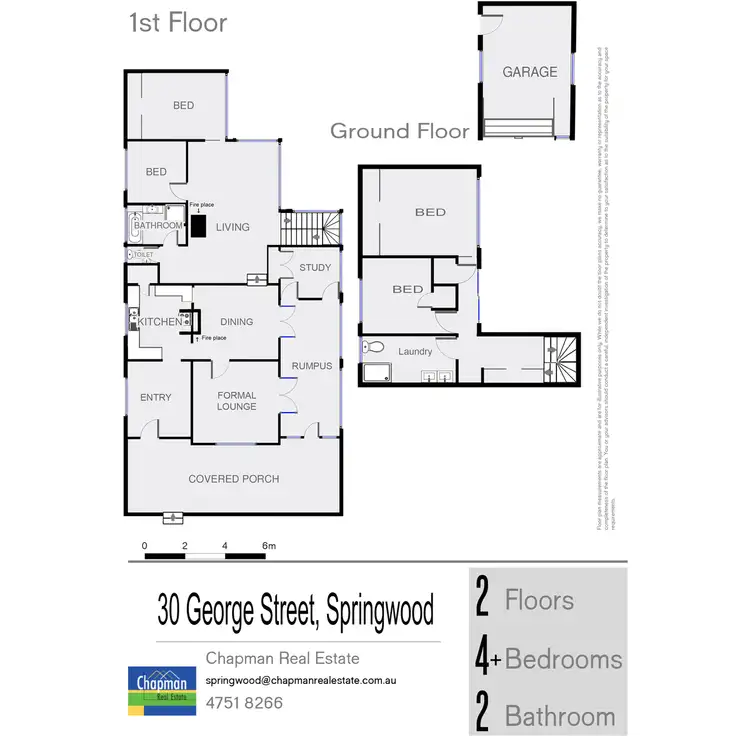 Floorplan of Homely house listing, 30 George Street, Springwood NSW 2777