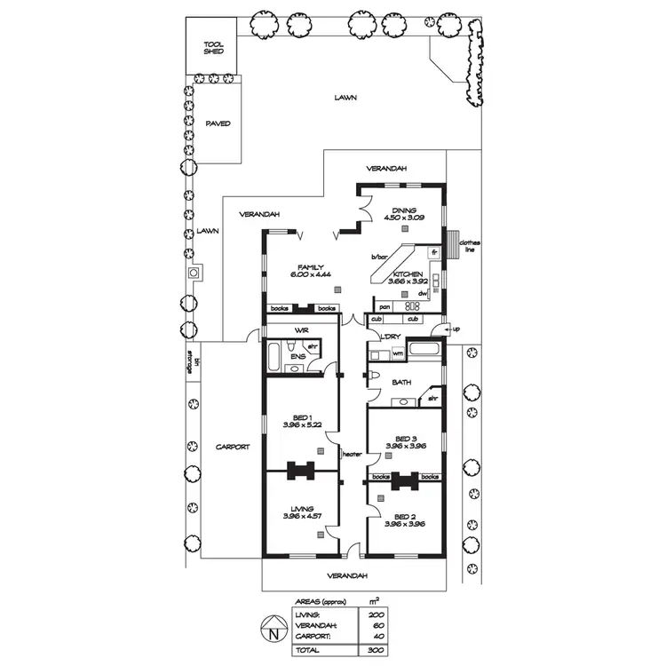 Floorplan of Homely house listing, 24 Fashoda Street, Hyde Park SA 5061