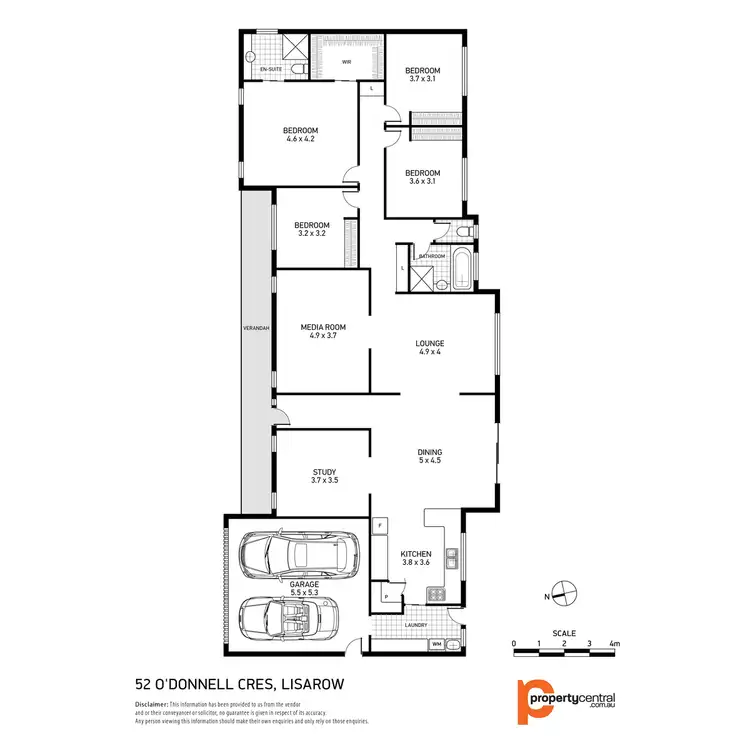 Floorplan of Homely house listing, 52 O'Donnell Crescent, Lisarow NSW 2250