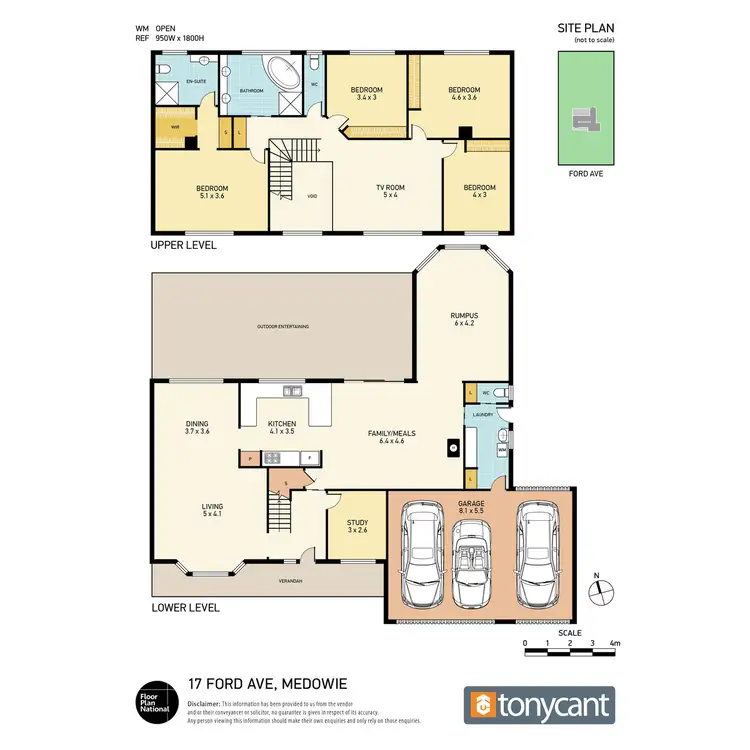 Floorplan of Homely house listing, 17 Ford Avenue, Medowie NSW 2318