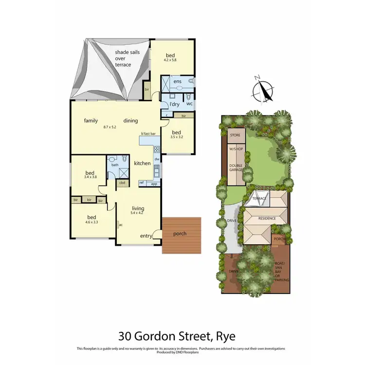 Floorplan of Homely house listing, 30 Gordon Street, Rye VIC 3941