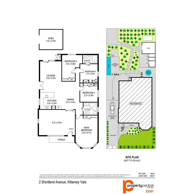 Floorplan of Homely house listing, 2 Shortland Avenue, Killarney Vale NSW 2261