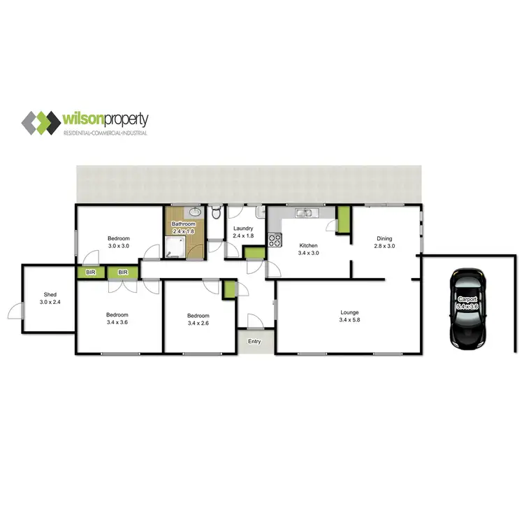 Floorplan of Homely house listing, 2 Douglas Parade, Traralgon VIC 3844