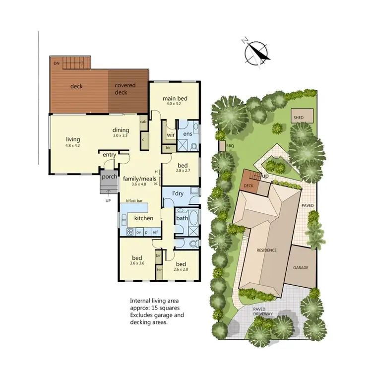 Floorplan of Homely house listing, 7 Hopetoun Avenue, Mount Martha VIC 3934