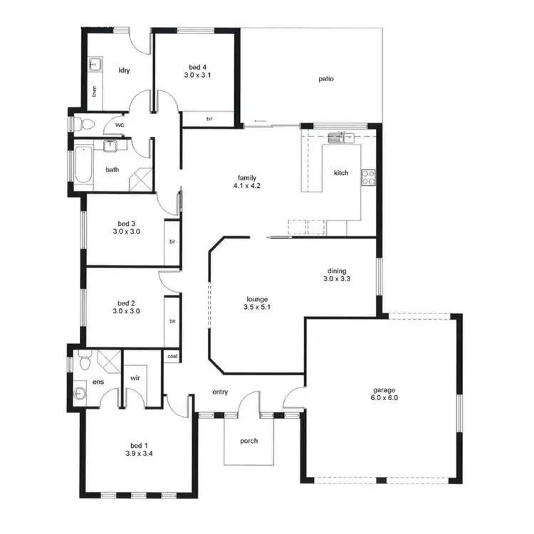 Floorplan of Homely house listing, 28 Barrima Drive, Glenfield Park NSW 2650