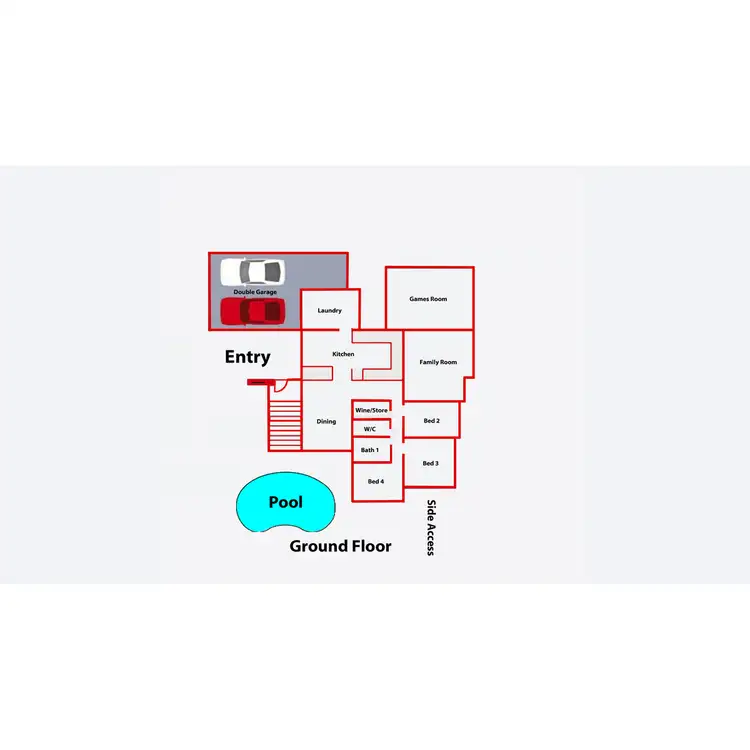 Floorplan of Homely house listing, 15 High Road, Wanneroo WA 6065