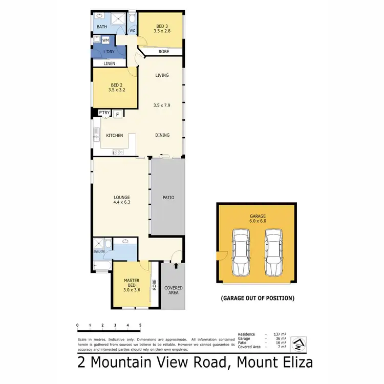 Floorplan of Homely house listing, 2 Mountain View Road, Mount Eliza VIC 3930