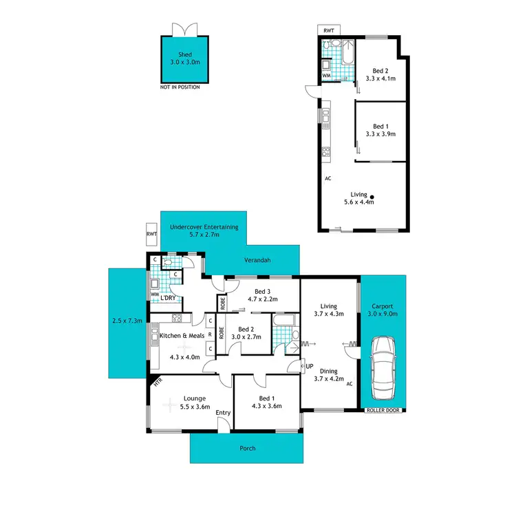 Floorplan of Homely house listing, 54 Jervois Street, South Plympton SA 5038