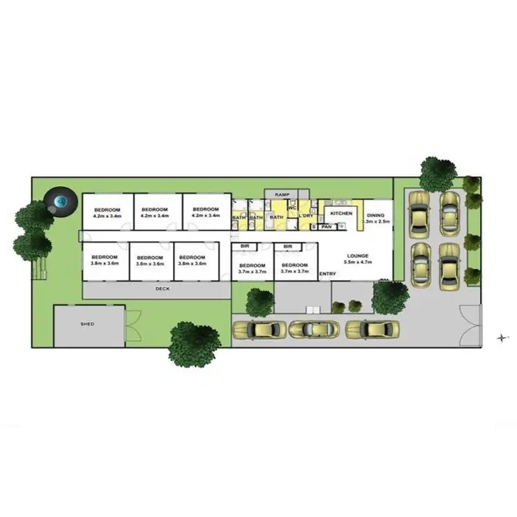 Floorplan of Homely house listing, 11 Kilsyth Avenue, Burwood VIC 3125