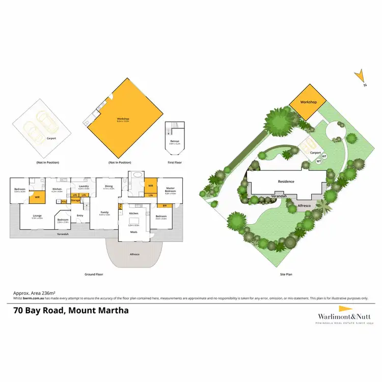 Floorplan of Homely house listing, 70 Bay Road, Mount Martha VIC 3934
