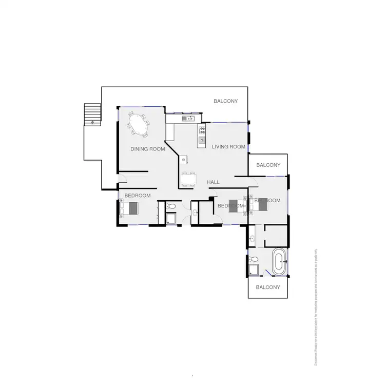 Floorplan of Homely house listing, 26 Beach View Court, Tura Beach NSW 2548