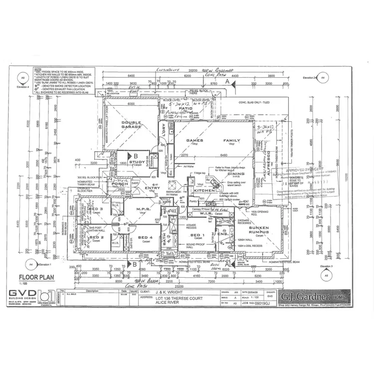 Floorplan of Homely rural property listing, 15 Therese Court, Alice River QLD 4817