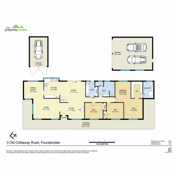 Floorplan of Homely rural property listing, 3 Old Chittaway Road, Fountaindale NSW 2258