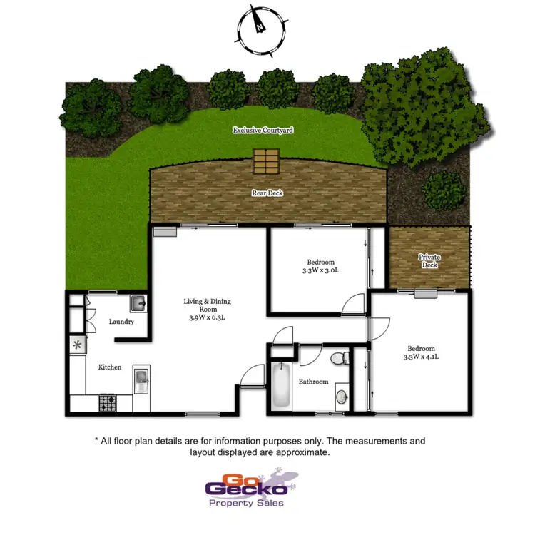 Floorplan of Homely unit listing, 3/219 Pickering Street, Enoggera QLD 4051
