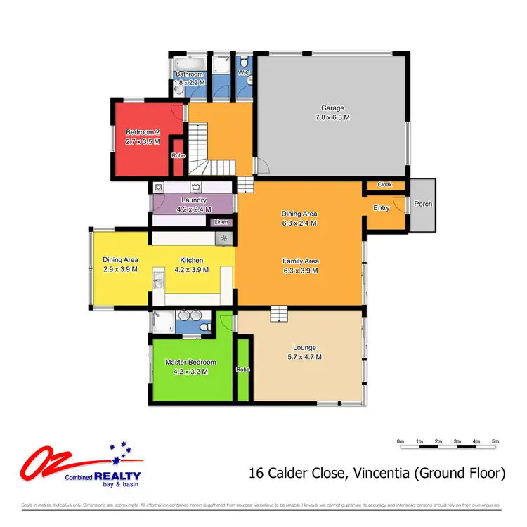 Floorplan of Homely house listing, 16 Calder Close, Vincentia NSW 2540