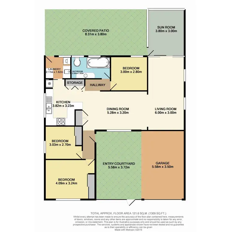 Floorplan of Homely house listing, 10 St James Avenue, Berkeley Vale NSW 2261