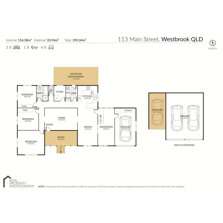 Floorplan of Homely house listing, 113 Main Street, Westbrook QLD 4350