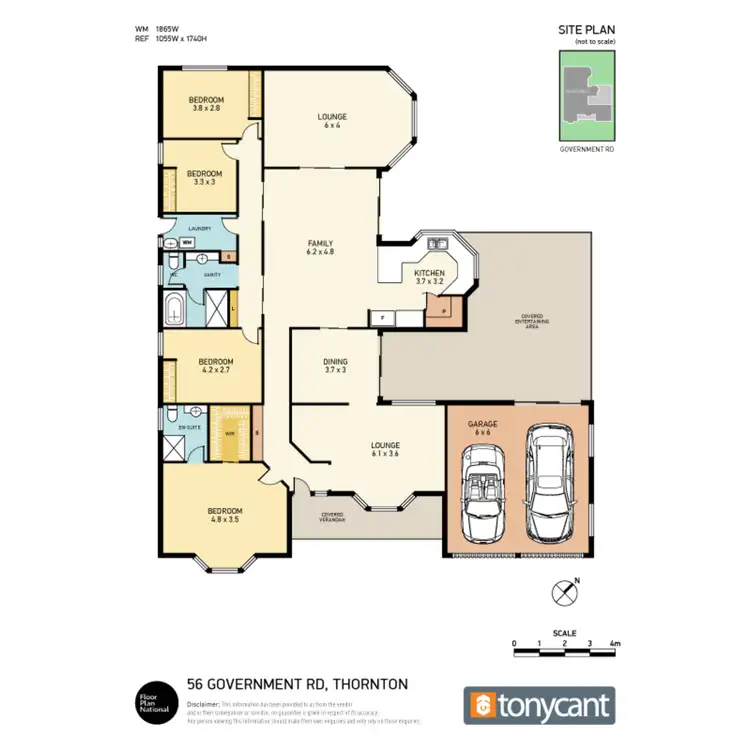 Floorplan of Homely house listing, 56 Government Road, Thornton NSW 2322