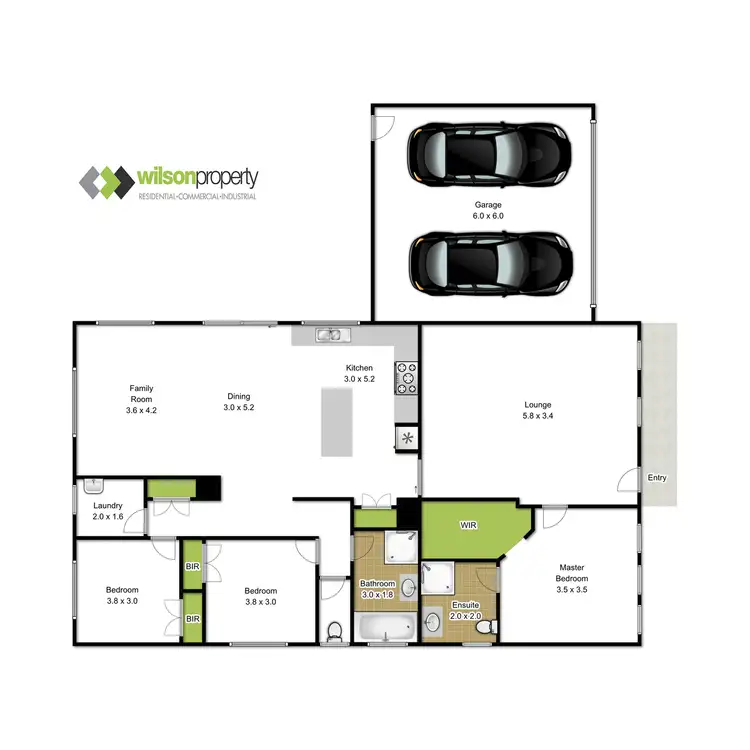 Floorplan of Homely house listing, 12 Newry Drive, Traralgon VIC 3844