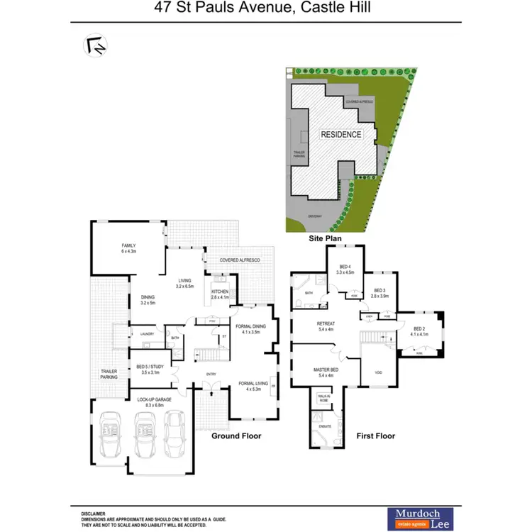 Floorplan of Homely house listing, 47 St Pauls Avenue, Castle Hill NSW 2154