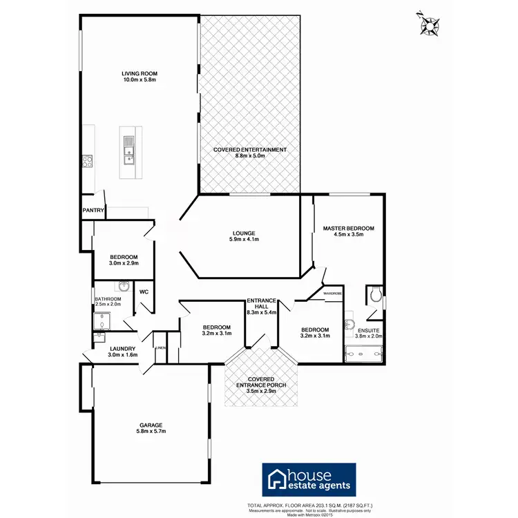 Floorplan of Homely house listing, 20 Tennyson Court, Westbrook QLD 4350