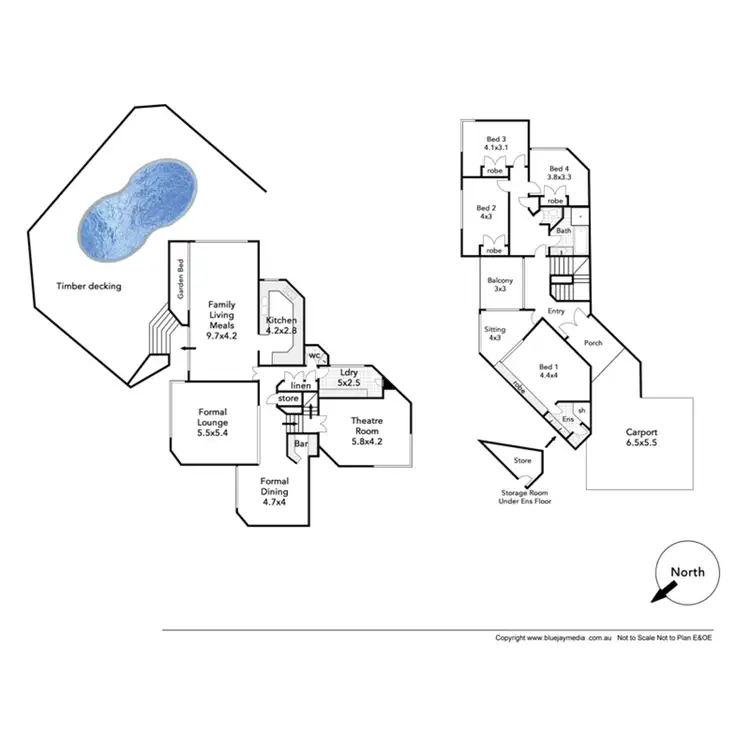 Floorplan of Homely house listing, 25 River Way, Salter Point WA 6152