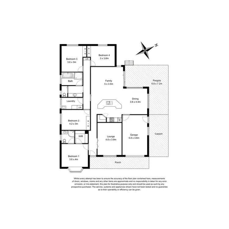 Floorplan of Homely house listing, 37 Dalkeith Drive, Mount Gambier SA 5290