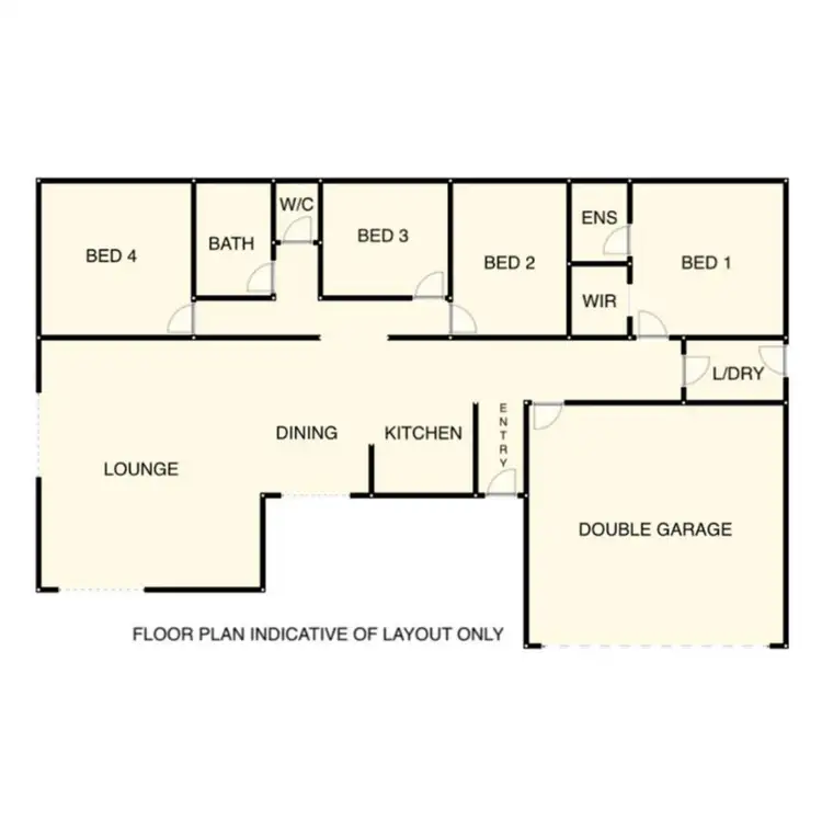 Floorplan of Homely house listing, 6 Pomeroy Close, Underwood QLD 4119