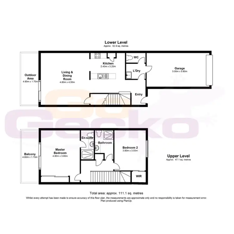 Floorplan of Homely unit listing, 21/336 King Avenue, Durack QLD 4077