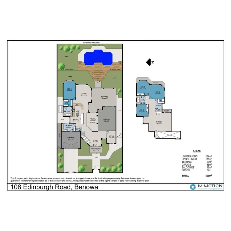 Floorplan of Homely house listing, 108 Edinburgh Road, Benowa Waters QLD 4217