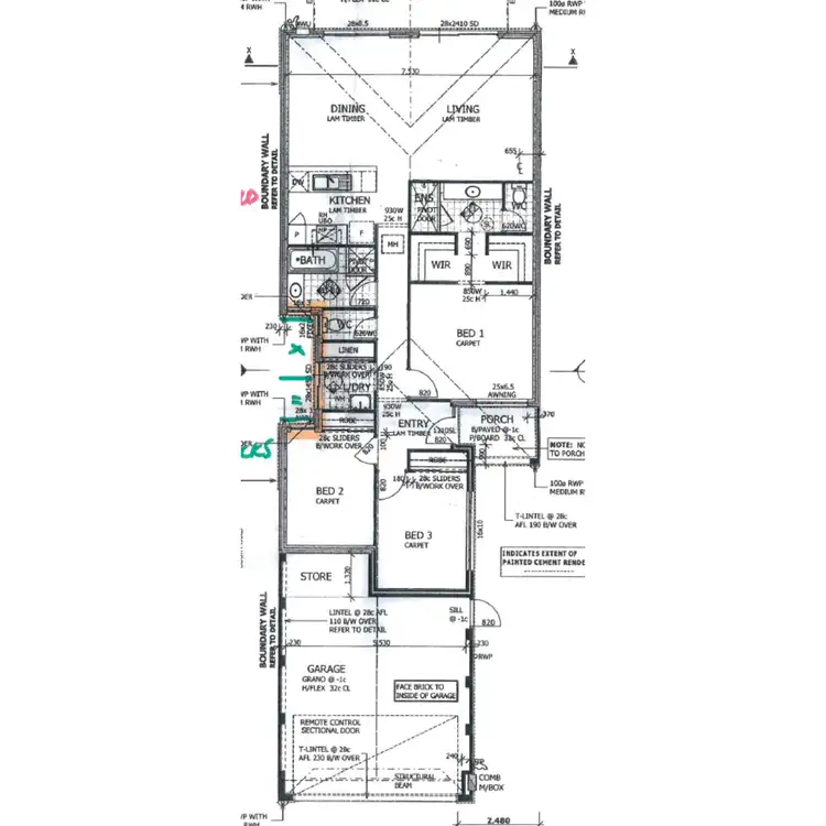 Floorplan of Homely house listing, 4/2 Woodstock Green, Ellenbrook WA 6069