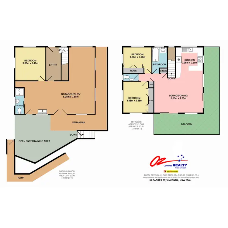 Floorplan of Homely house listing, 58 Dacres Street, Vincentia NSW 2540
