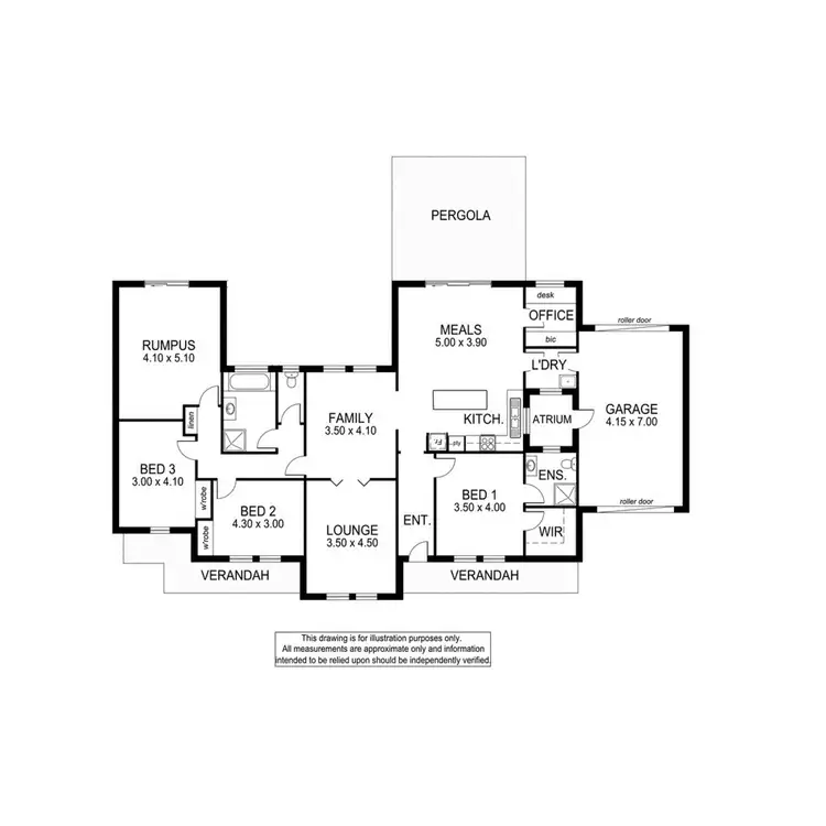 Floorplan of Homely house listing, 11 Flinders Terrace, Mount Gambier SA 5290