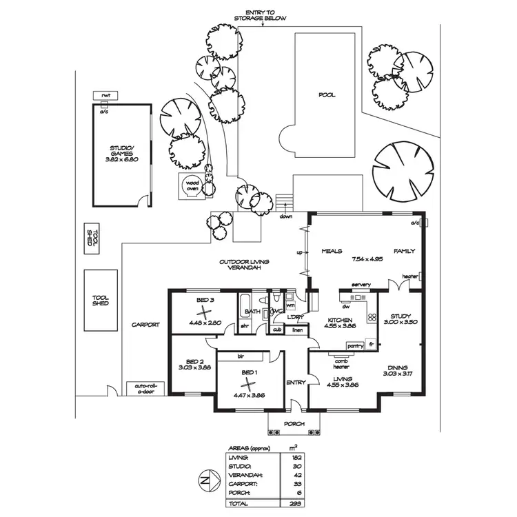 Floorplan of Homely house listing, 5 Tester Drive, Blackwood SA 5051