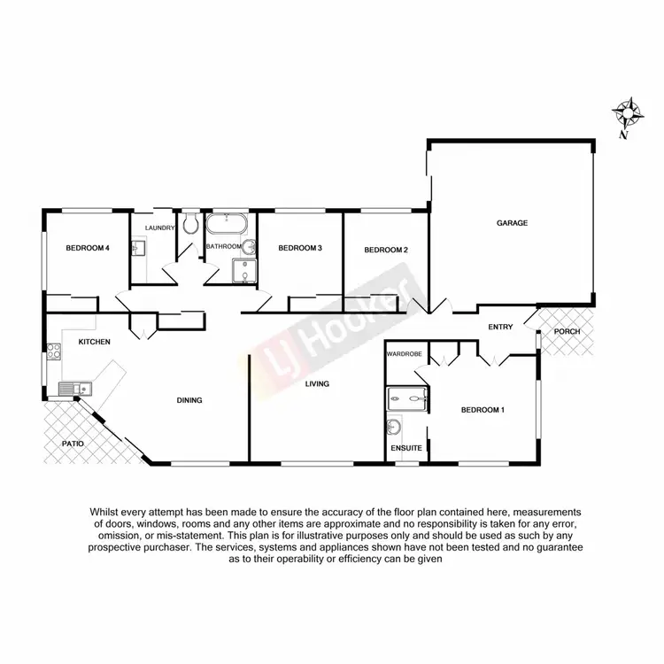 Floorplan of Homely house listing, 6 Jedda Place, Sunnybank QLD 4109