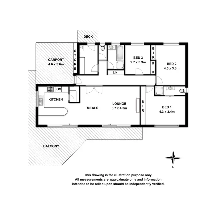 Floorplan of Homely house listing, 24 - 26 Mark Street, Nelson VIC 3292