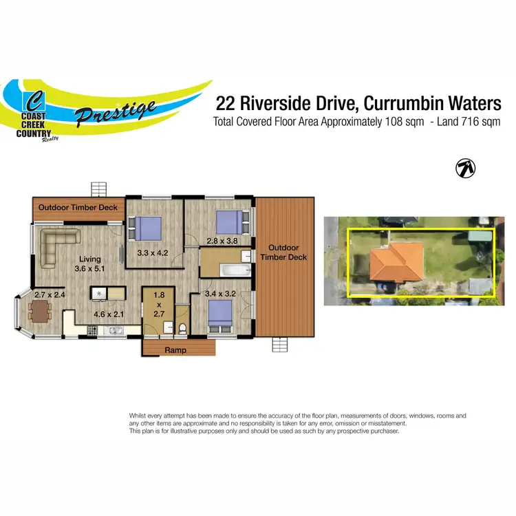 Floorplan of Homely house listing, 22 Riverside Drive, Currumbin Waters QLD 4223