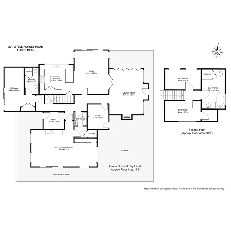 Floorplan of Homely rural property listing, 291 Little Forest Road, Little Forest NSW 2538