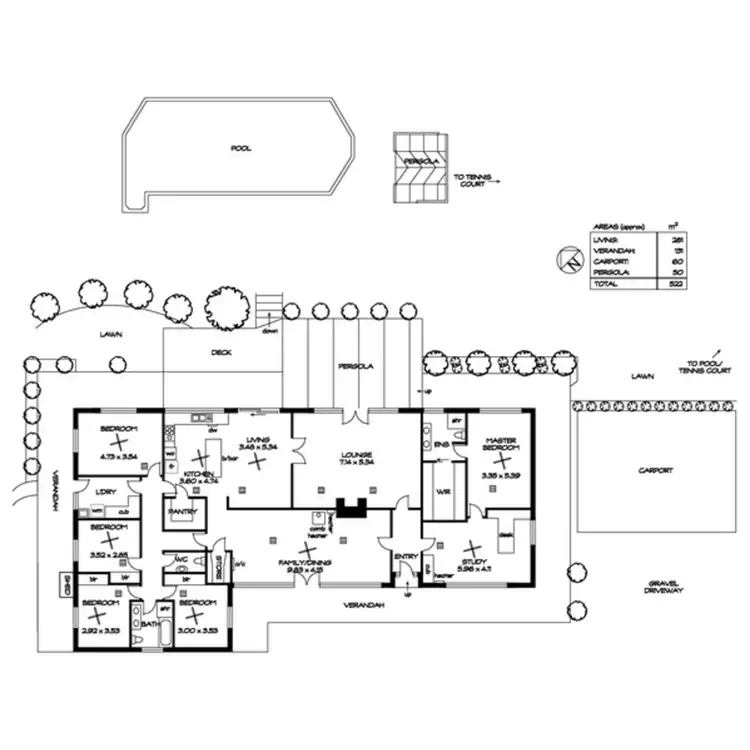 Floorplan of Homely rural property listing, 192 Bridgewater-Carey Gully Road, Mount George SA 5155